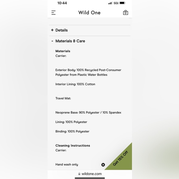 Wild One Everyday Pet Carrier Tote - Picture 7 of 13